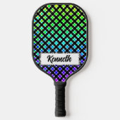 Raquette De Pickleball Croix du Cercle solide par Kenneth Yoncich (Recto)