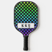 Raquette De Pickleball Croix du Cercle solide par Kenneth Yoncich (Verso)