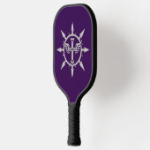 Raquette De Pickleball Cross and Wings Emblem (Gauche)
