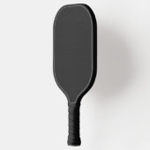 Raquette De Pickleball Cuir gris foncé Customisé (Gauche)