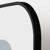 Raquette De Pickleball Custom Text and Photo Best Grandpa Ever (Détail gauche)