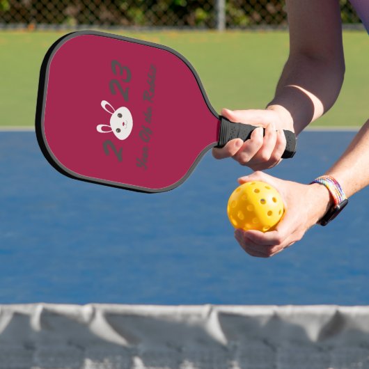 Raquette De Pickleball Cute 2023 Année du lapin (Insitu)