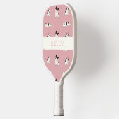 Raquette De Pickleball Cute Bulldog Pattern (Gauche)