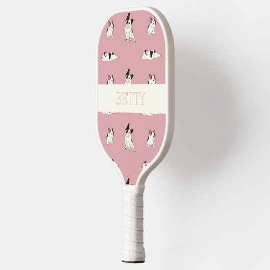 Raquette De Pickleball Cute Bulldog Pattern (Gauche)