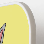 Raquette De Pickleball Cute bunny rabbit with vegetables (Détail gauche)