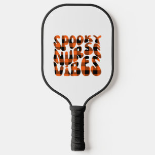 Raquette De Pickleball Cute Éffrayante Nurse Halloween