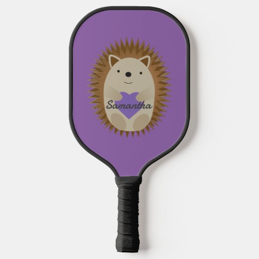 Raquette De Pickleball Cute Hedgehog (Verso)