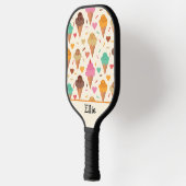Raquette De Pickleball Cute Ice Cream Motif Personnalisé (Gauche)