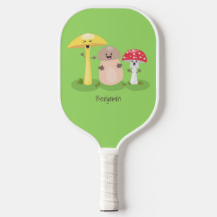 Raquette De Pickleball Cute kawaii champignon champignon toadstool