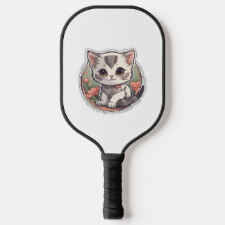 Raquette De Pickleball Cute Kawaii Kitten