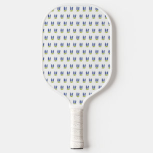 Raquette De Pickleball Cute Little Bluebonnets Fleurs Texas Girly