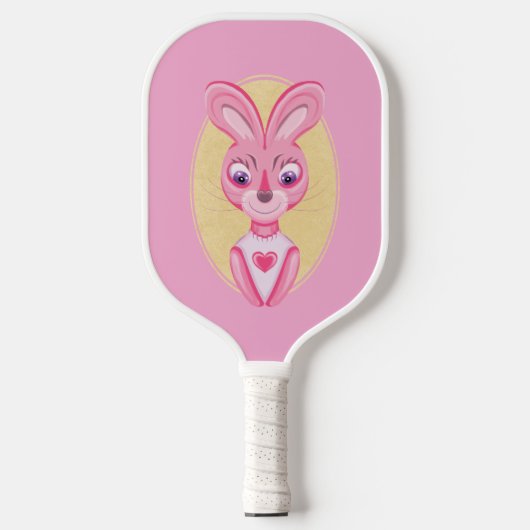 Raquette De Pickleball Cute little bunny girl (Recto)