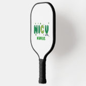 Raquette De Pickleball Cute NICU infirmière St. Patrick's design (Gauche)