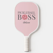 Raquette De Pickleball Cute Pink Pickleball Boss (Recto)