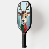 Raquette De Pickleball Cute Reindeer (Gauche)