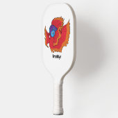 Raquette De Pickleball Cute Siamese combat poisson betta dessin (Gauche)