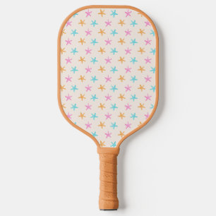 Raquette De Pickleball Cute Tropical Starfish Motif