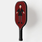 Raquette De Pickleball Cute Vampire Halloween (Gauche)