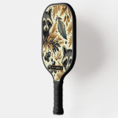 Raquette De Pickleball Cute Vintage Racoon Motif (Gauche)