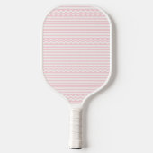 Raquette de Pickleball CuteChampion Rayure Rose & (Verso)
