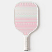 Raquette de Pickleball CuteChampion Rayure Rose & (Recto)