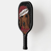 Raquette De Pickleball Dachshund Rouge (Gauche)