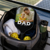 Raquette De Pickleball Dad Established Fun Bold Photo