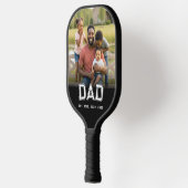 Raquette De Pickleball Dad Established Fun Bold Photo (Gauche)