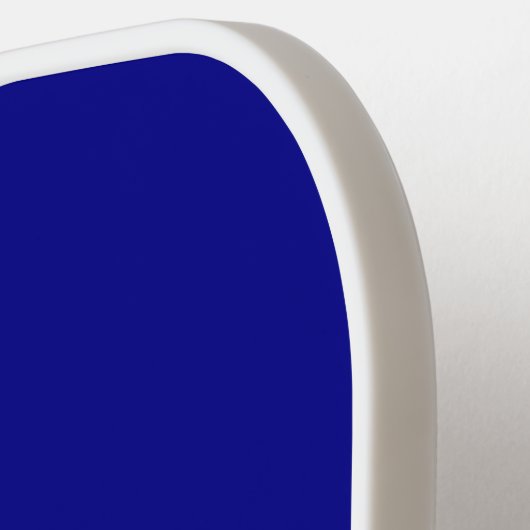 Raquette De Pickleball DAD Fancy Script Vibrant Royal Blue Arrière - plan (Détail gauche)