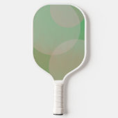 Raquette De Pickleball Danois Pastels Circles et tourbillons avec nom Ser (Verso)