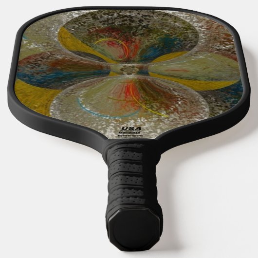 Raquette De Pickleball "Dans le bleu sauvage" (Poser)