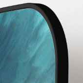 Raquette De Pickleball Dark Ground, Saturated Accents (Détail gauche)