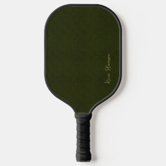 Raquette De Pickleball Dark olive textured