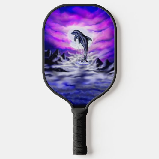 Raquette De Pickleball Dauphin clair de lune (Recto)