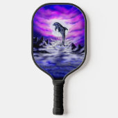 Raquette De Pickleball Dauphin clair de lune (Verso)