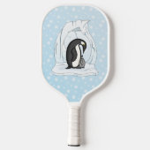 Raquette De Pickleball Davin et Annie les manchots (Verso)