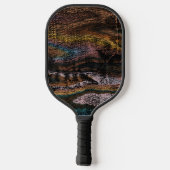 Raquette de Pickleball de Style Sud-Ouest (Verso)