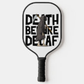 Raquette De Pickleball Décès avant décaf (Verso)