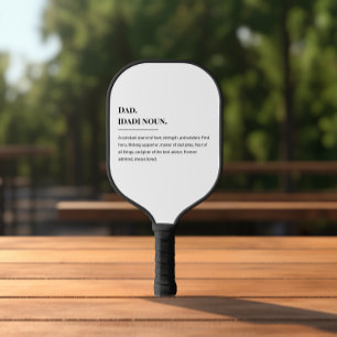 Raquette De Pickleball 🏓 définition papa 💙 Cadeau de fête des pères p