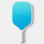 Raquette De Pickleball dégradé de couleur bleu (Verso)