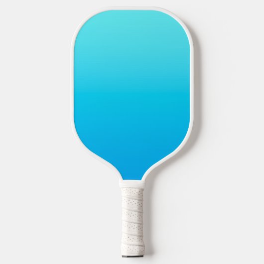 Raquette De Pickleball dégradé de couleur bleu (Recto)