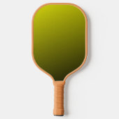 Raquette De Pickleball dégradé or ombre (Verso)