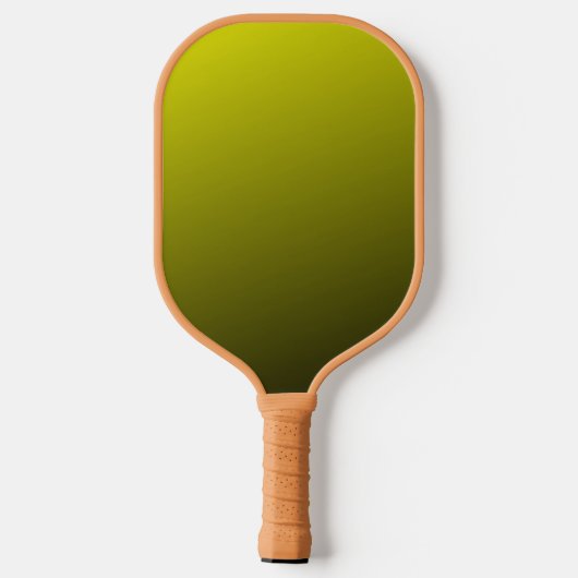 Raquette De Pickleball dégradé or ombre (Verso)