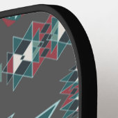 Raquette De Pickleball Design de couverture d'art autochtone du sud-ouest (Détail gauche)