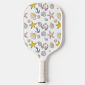 Raquette De Pickleball Design de plage simple et agréable (Verso)