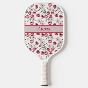 Raquette De Pickleball Design floral élégant en fleurs de cerisier person