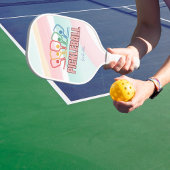 Raquette De Pickleball Design Pastel coloré