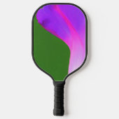 Raquette De Pickleball Design vert et violet (Verso)