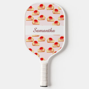 Raquette De Pickleball Dessert de gâteau au fromage Cherry