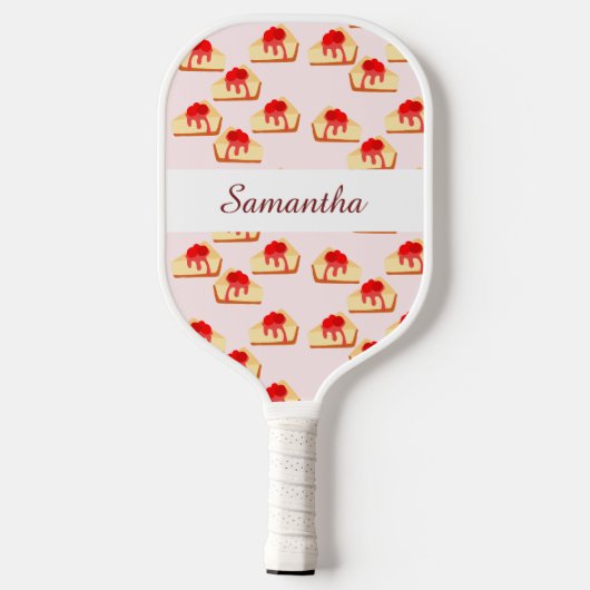 Raquette De Pickleball Dessert de gâteau au fromage Cherry (Verso)